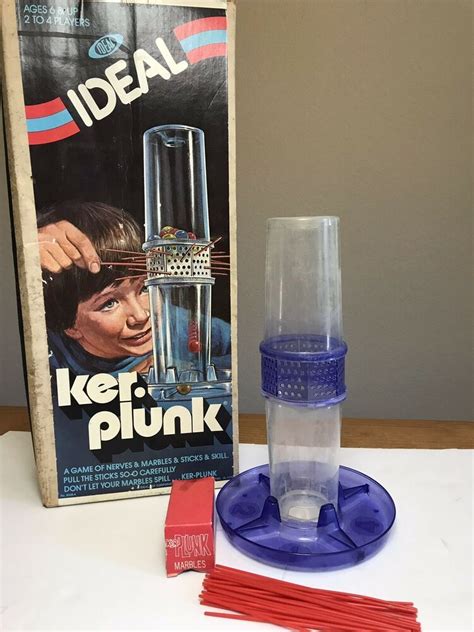 KerPlunk Game Original Box Ker-PLUNK Vintage Ideal Toys #IdealToys ...