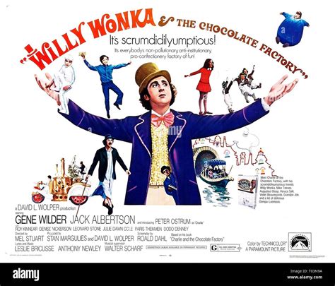 Willy wonka chocolate factory 1971 Imágenes recortadas de stock - Alamy