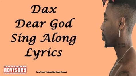 Dax - Dear God (Sing Along Lyrics) - YouTube