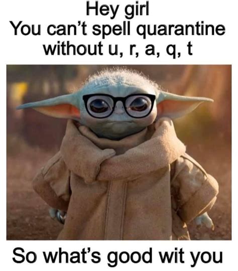 I laughed way tooooo hard on this | /r/BabyYoda | Baby Yoda / Grogu | Yoda funny, Yoda meme ...