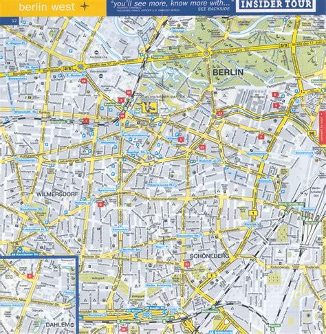 Guide to Bach Tour: Berlin - Maps