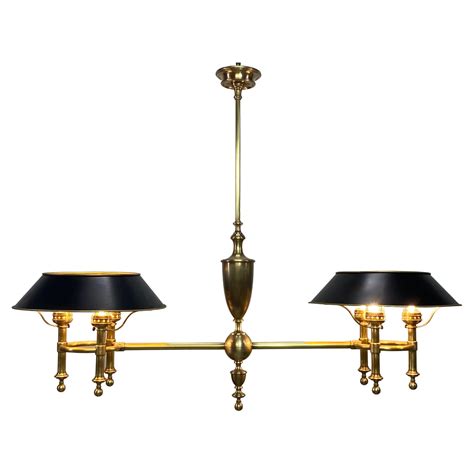 Antique Brass Billiard Pool Table / Kitchen Island Ceiling Light ...