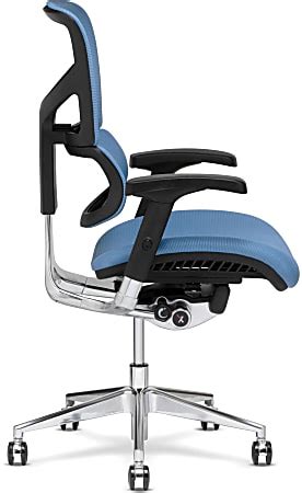 X Chair X3 Ergonomic Nylon High Back Task Chair Blue - Office Depot