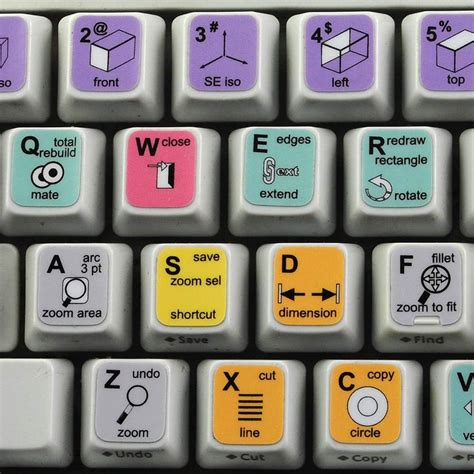 Amazon.com: NEW SOLIDWORKS KEYBOARD STICKERS SHORTCUTS for DESKTOP, LAPTOP and NOTEBOOK ...