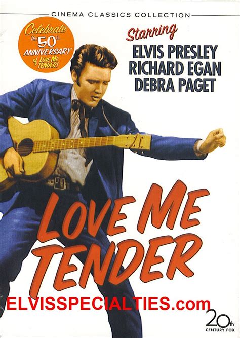 The making of 'Love Me Tender' (1956) ⋆ Historian Alan Royle