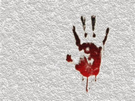 Bloody Handprint! wallpaper | other | Wallpaper Better