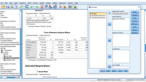 ANCOVA in SPSS | Part 1 - YouTube