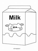 Milk Jug Coloring Page sketch template