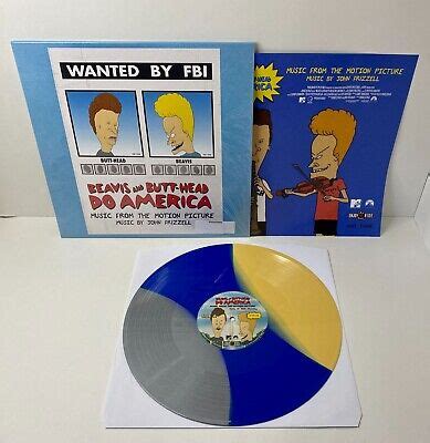 BEAVIS & BUTT-HEAD Do America Vinyl Record Movie Soundtrack Beavis Variant NEW $54.99 - PicClick