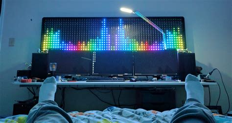 LED Music Visualizer Bespeckles Your Bedroom | Hackaday