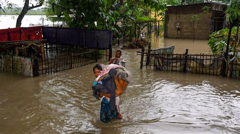 1 dead, nearly 5 lakh people affected as Assam flood situation remains ...