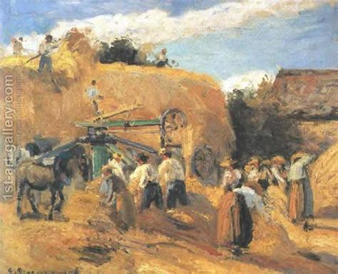 Threshing Painting at PaintingValley.com | Explore collection of Threshing Painting