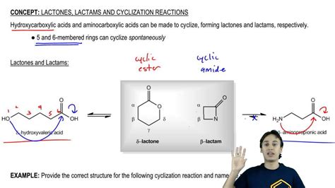 Lactones and Lactams - YouTube