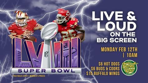 SuperBowl LVIII 2024 @ Gladesville RSL, 4-6 Linsley St, Gladesville NSW 2111, Australia, Sydney ...