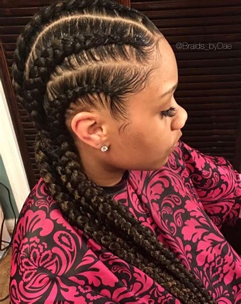 Neat cornrows by @braids_bydae - Black Hair Information Community | Natural hair styles, Hair ...