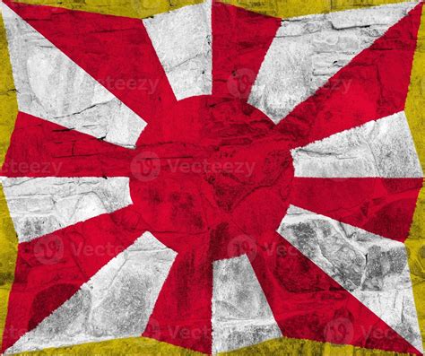 Flag of Japan Ground Self-Defense Force Regiment on texture. Concept collage. 17098008 Stock ...