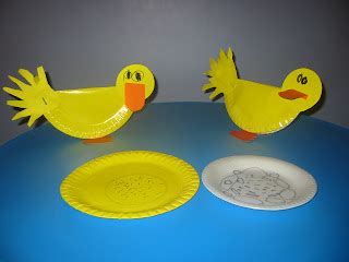 Today's Craft: Paper Plate Duck ~ Parenting Times