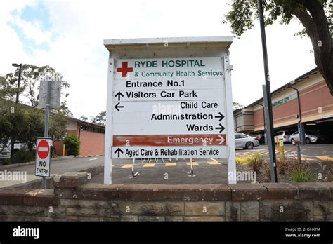 Ryde Hospital, Denistone, Sydney, NSW, Australia Stock Photo - Alamy