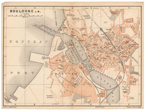 Boulogne, France 1891 – WardMaps LLC