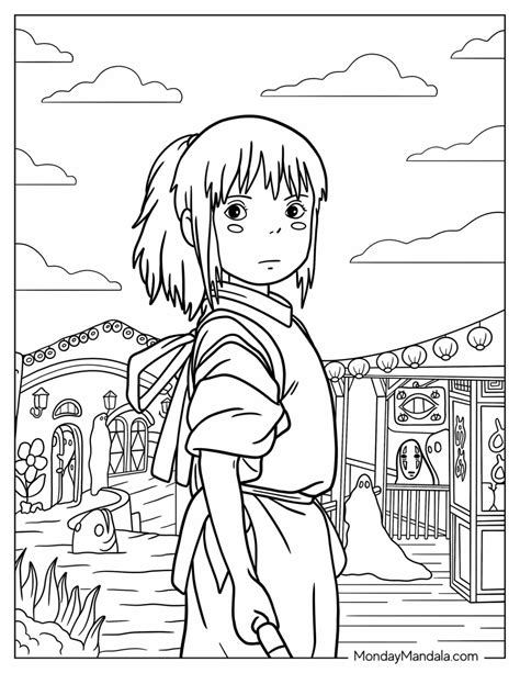 22 Studio Ghibli Coloring Pages (Free PDF Printables)