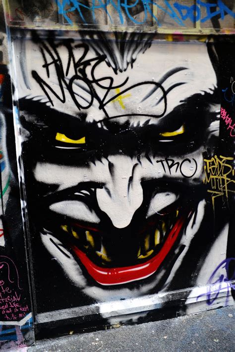 DAILY GRAFFITI: JOKER ON THE WALL EDITION I can never get enough Joker ...