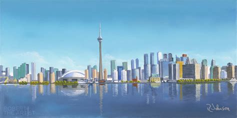 Toronto Skyline – Day - Robert The Artist