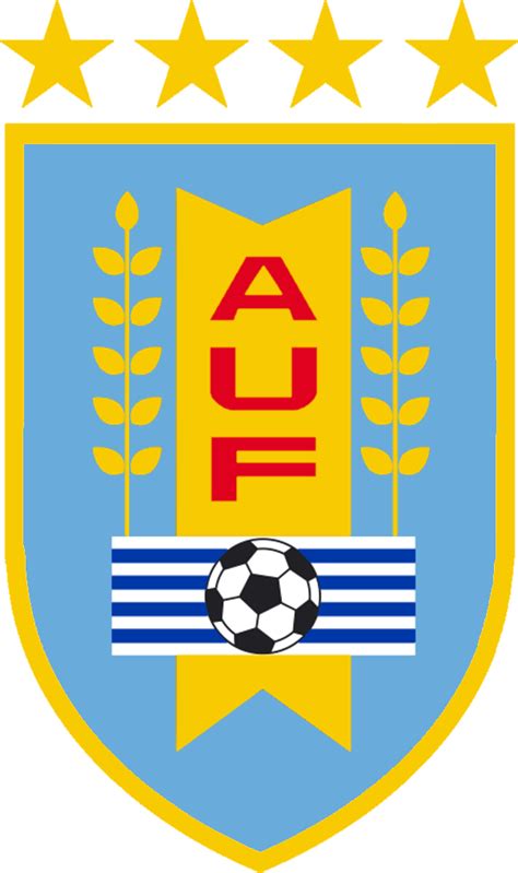 Download Escudo Asociación Uruguaya De Fútbol V2 - Uruguay National Football Team Logo Clipart ...