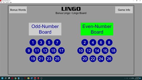 Lingo: Custom Edition Game Show Software - Etsy