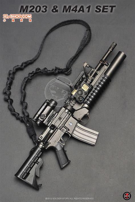 Soldier Story - SS064 - 1/6 Accessories - M203 M4A1 set