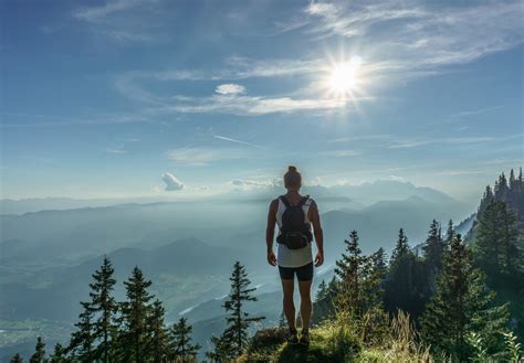 Free Images : tree, nature, horizon, wilderness, walking, cloud, sky, sun, hiking, meadow ...