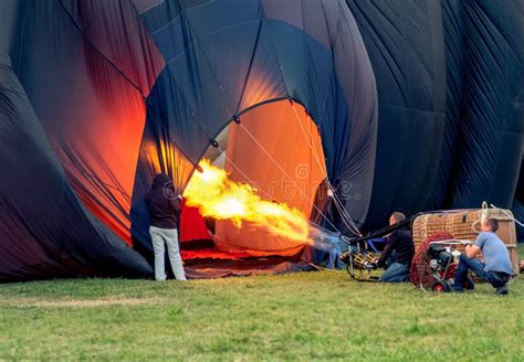 Hot air baloon burner stock photo. Image of basket, burner - 130370