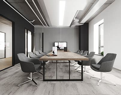 Interior design meeting room "Casual". | Behance