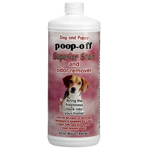 Poop-Off Superior Stain & Odor Remover (32 fl oz) - FREE Pet Urine Locator Blacklight - Walmart ...