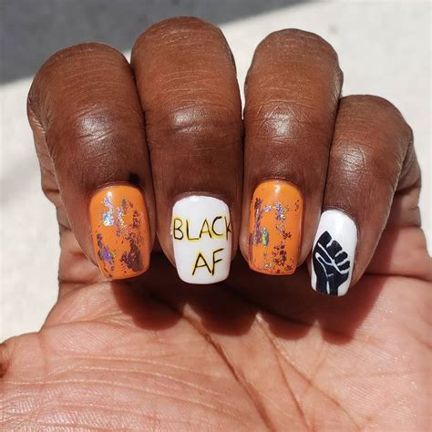 Black Pride nail art in honor of Juneteenth : r/RedditLaqueristas