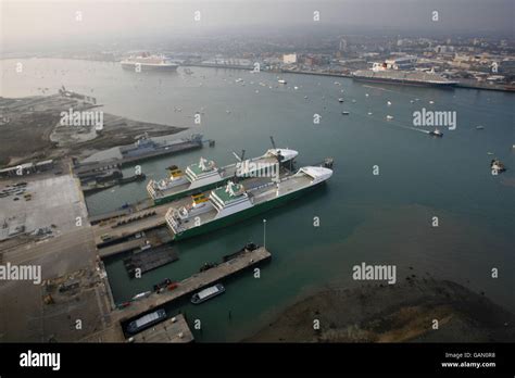 Southampton Docks Feature Stock Photo - Alamy