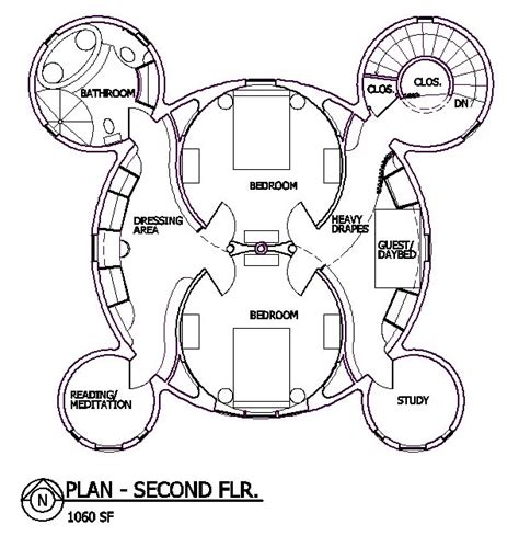 Yin Yang Plan | How to plan, Round house plans, Round house