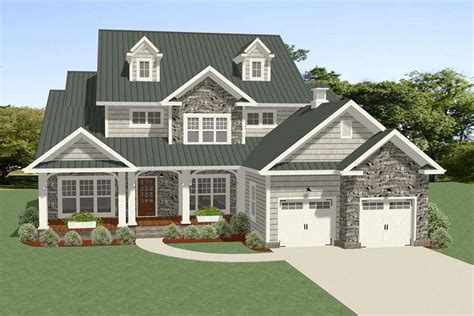 House Plan 6849-00040 - Craftsman Plan: 3,001 Square Feet, 4 Bedrooms ...