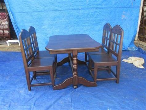 Wooden Dining Table Set at Best Price in Bodinayakkanur | Mohammed Timber & Steel