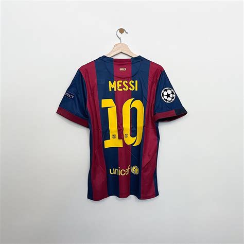 Messi Football Jersey Barcelona 2014-2015 Messi 10 Classic - Etsy