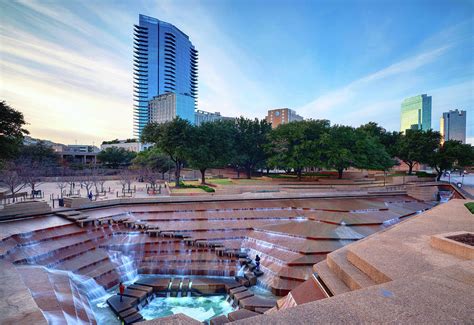 Fort Worth Water Gardens 122119 Photograph by Rospotte Photography