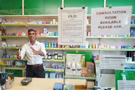 What's Rishi Sunak Doing In A Pharmacy? - Rediff.com India News