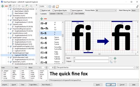 FontCreator for Windows - the most popular font editor