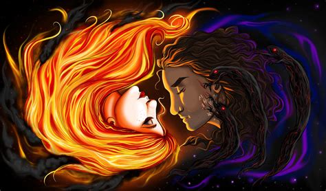 Flame and Shadow by FlatAsABird on DeviantArt