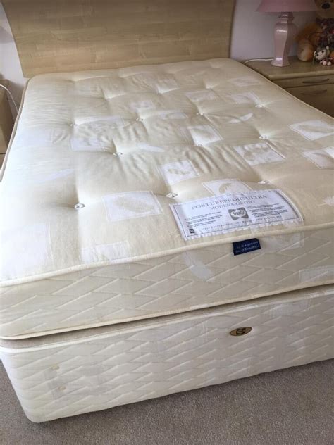 Dreams double bed comes with mattress and base in immaculate condition | in Caerphilly | Gumtree