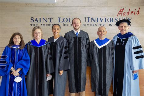 Commencement for the Inaugural Graduates of SLU-Madrid's M.A. in Political Science : SLU - Saint ...