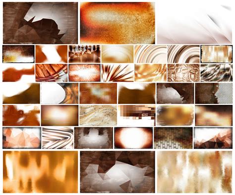 Free Brown and White Abstract Texture Background