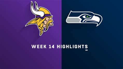 Vikings vs. Seahawks highlights | Week 14