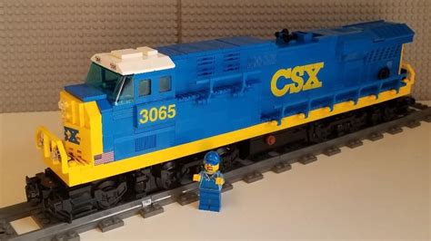 Custom Train CSX Blue Version Es44ac Engine please Read Description - Etsy