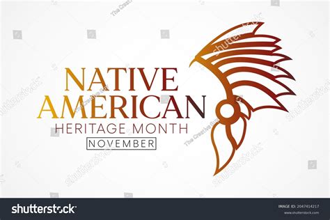 Native American Heritage Month Observed Every Stock Vector (Royalty Free) 2047414217 | Shutterstock