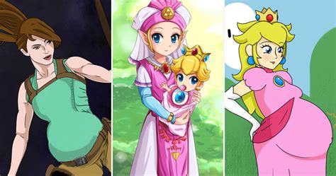 25 Classic Video Game Characters Reimagined As New Moms